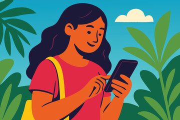 Smart Device for Digital Communication & Mobile Phone with Touchscreen Interface