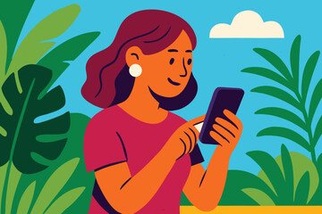 Smart Device for Digital Communication & Mobile Phone with Touchscreen Interface