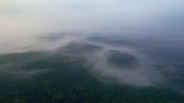 sunrise over the Hiil, kundadri hills