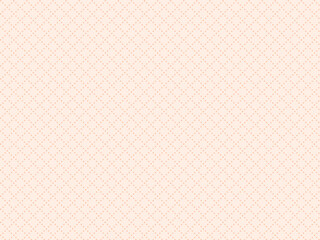 Seamless orange polka dot diamond pattern background © Amy Hand