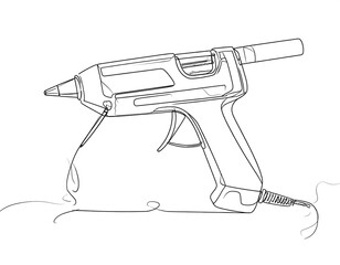 Line drawing of a common tool used for crafts and repairs, with details