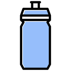 vector illustration of a bottle