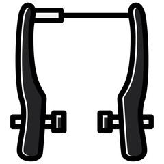 v-brake bike icon