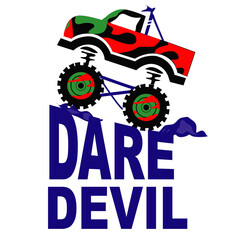 monster truck t shirt print  © Jitendra