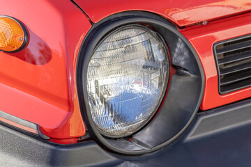 古い自動車のヘッドライト　Headlight of the old car © norikko