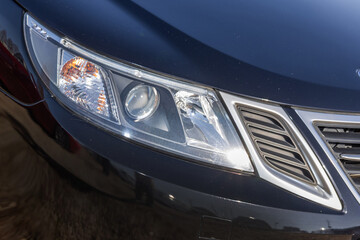 古い自動車のヘッドライト　Headlight of the old car © norikko
