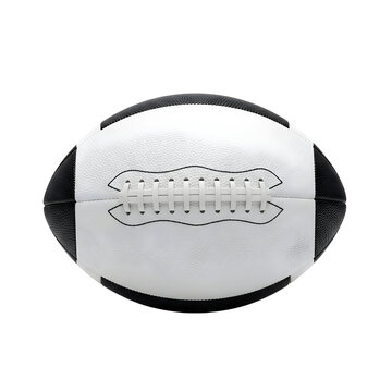 A blurry grayscale image of an oval object bearing an inscribed emblem or logo