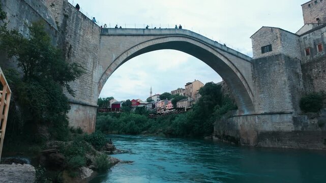 Mostar Medieval Town and Old Bridge in Bosnia and Herzegovina
