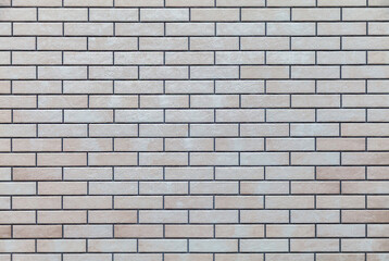 Brick wall with a white background