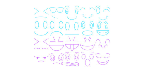 Expression Neon Line Decoration