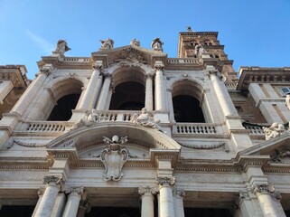 The Basilica of Saint Mary Major in Rome, Italy, Europe.