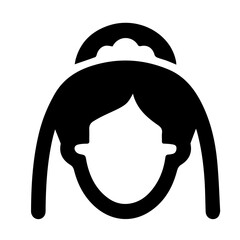 Woman Face Icon