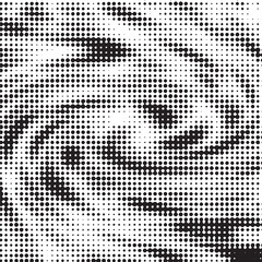swirl abstract halftone background