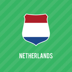 Vector flag of Netherland. Accurate dimensions and official colors. This file is suitable for digital editing and printing of any size.