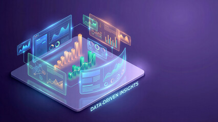 Digital Holographic Data Driven Insights Display