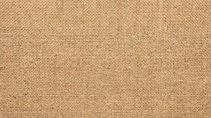 Fototapeta premium Natural Burlap Woven Fabric Texture Background