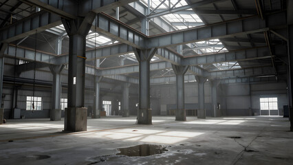 old abandoned factory