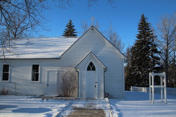 Winter At The Church