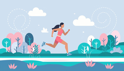 トレイルランニング 登山道や草原など綺麗に舗装されていない野山を走るスポーツ、トレイルランニング（トレイルラン）