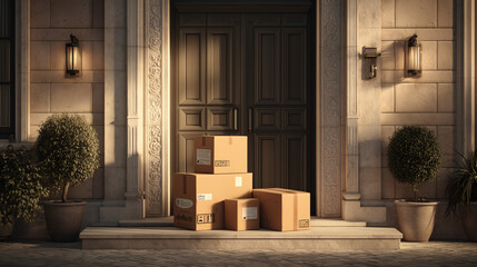 Packages at the Doorstep