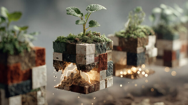 Floating Cube Gardens 