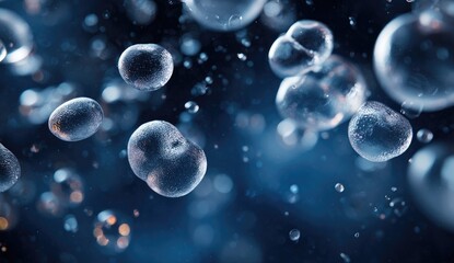 Microscopic spheres drift and cluster in a dark, luminous, fluid environment