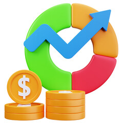 Financial Performance Growth Concept