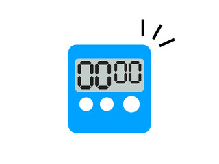 鳴るキッチンタイマーアイコン