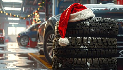 Judge&rsquo;s gavel with Santa hat on wooden surface&mdash;evoking festivity, authority, and the playful choreography of justice, tradition, and seasonal cheer.