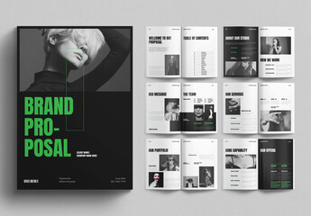 Brand Proposal Template Design Layout
