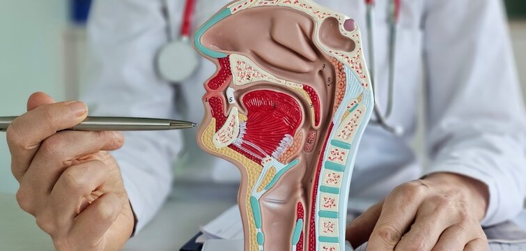 Education in the anatomy of ENT organs