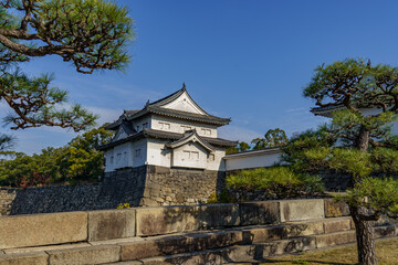 Herbst im japanischen Osaka