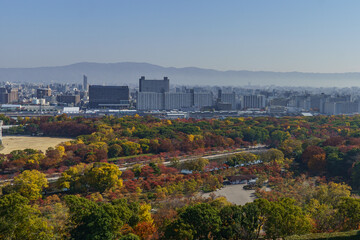 Obraz premium Herbst im japanischen Osaka