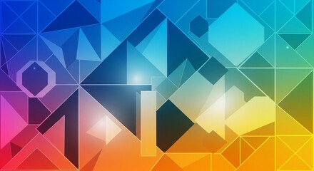 Obraz premium Geometric Abstract Background