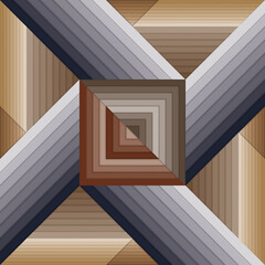 Color gradient frame