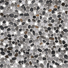 Natural small stone ceramic design