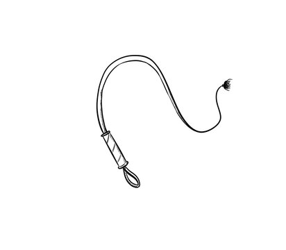 whip digital drawing illustration isolated