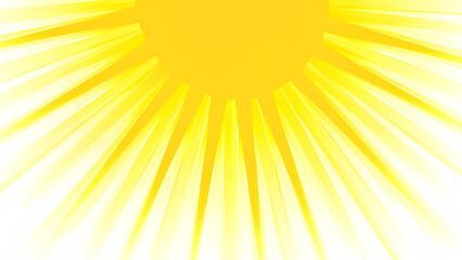 Obraz premium Sunburst isolated on transparent background