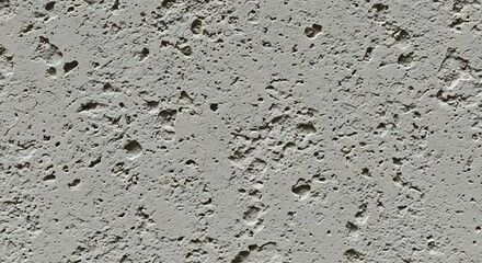 Rough, textured light gray concrete surface with numerous small and medium-sized pores and imperfections