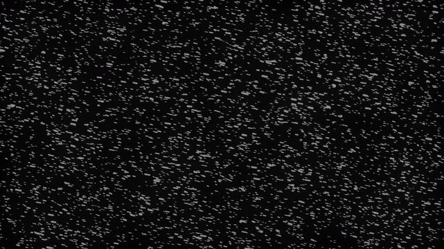 Blowing Snow in Strong Wind &ndash; Seamless Loop High Quality Snow Particles Overlay