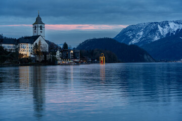 Advents Markt am Wolfgangsee in Sankt Wolfgang in &Ouml;sterreich