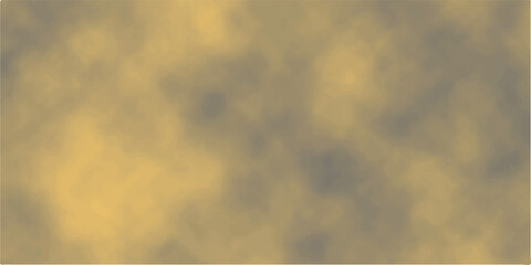 Fluffy white clouds drift across a blue summer sky, evoking a dramatic, timelapsed cloudscape against an aged, textured old paper background © ayaat