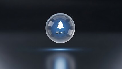 Vector illustration of a black light power button icon on a wall designed as a circular technology switch symbol for a modern business website or computer interface concept