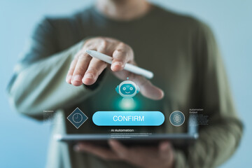 AI Automation Confirmation Interface