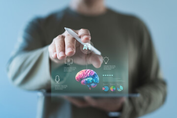 Artificial Intelligence Data Analytics Interface