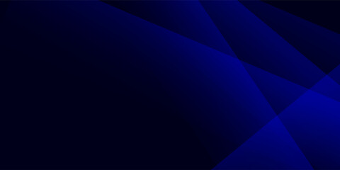 Obraz premium Black dark navy blue silver abstract pattern background. Geometric shape. Line triangle angle fold polygon diamond 3D. Color gradient ombre. Rough grain noise