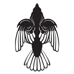 bird vintage hand drawing