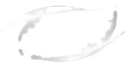 Abstract silver frame, isolated on transparent background