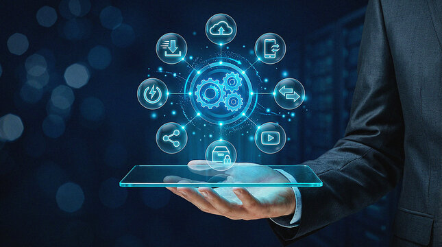 Digital Transformation and Automation of Business Processes with Cloud Technology and Network Connectivity