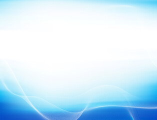 Blue gradiant wave background